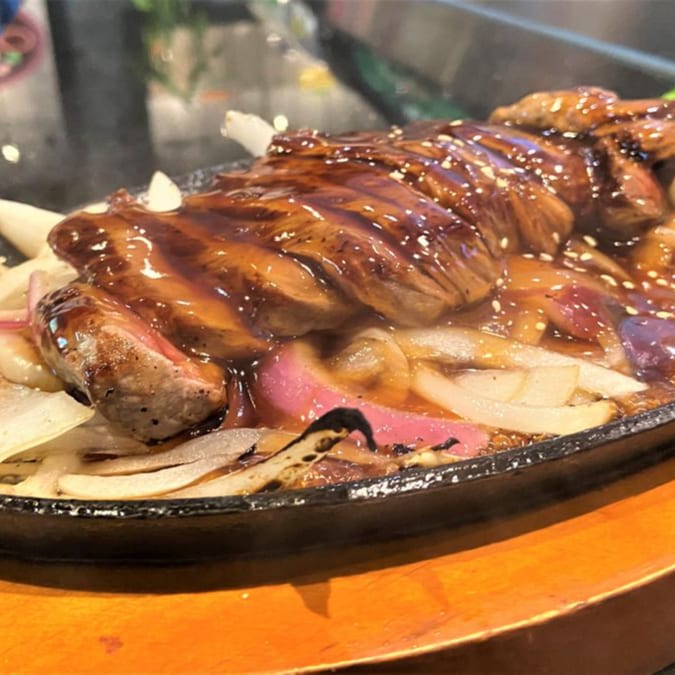 Steak Teriyaki.
