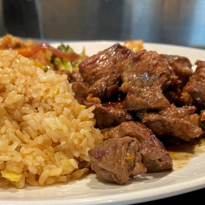 Hibachi Steak.